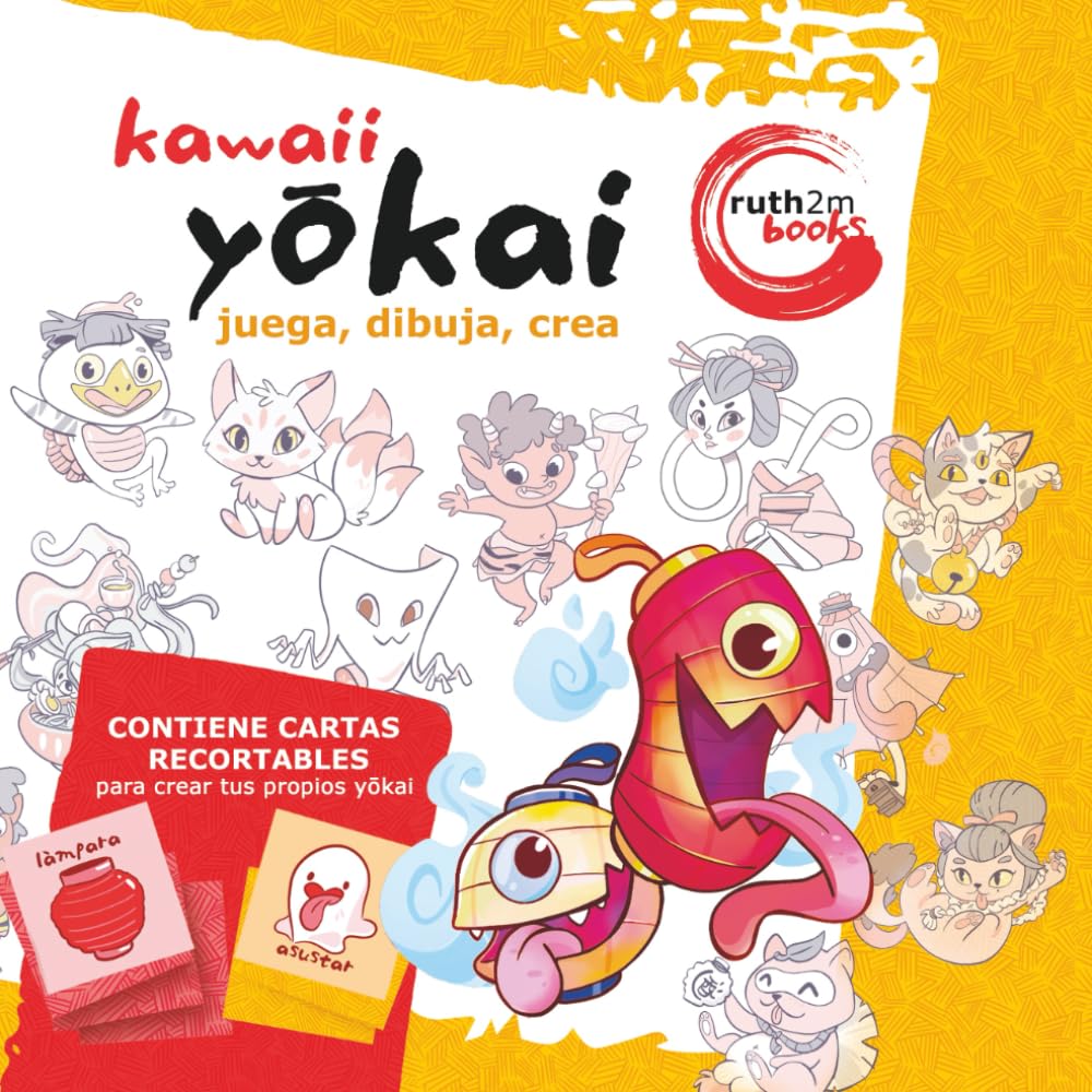 'kawaii YŌKAI. juega, dibuja, crea’ (+dedicatoria ilustrada by ruth2m)