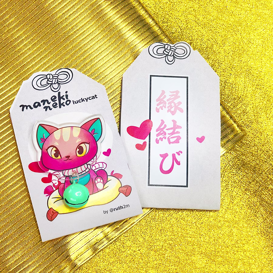 MANEKI NEKO omamori - pack suertudo - Image 2