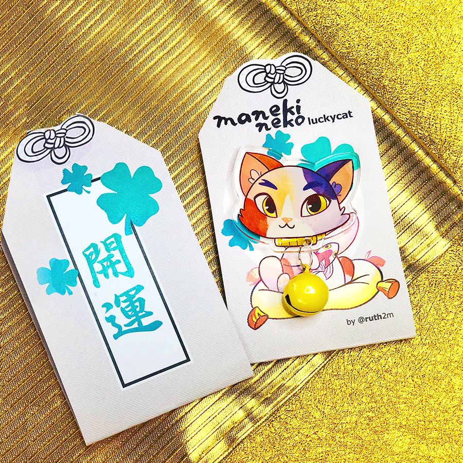 MANEKI NEKO omamori - pack suertudo - Image 4