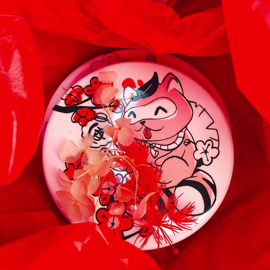 posavasos TANUKI 'IN LOVE' - Image 5