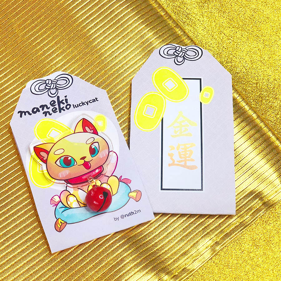 MANEKI NEKO omamori - pack suertudo - Image 3