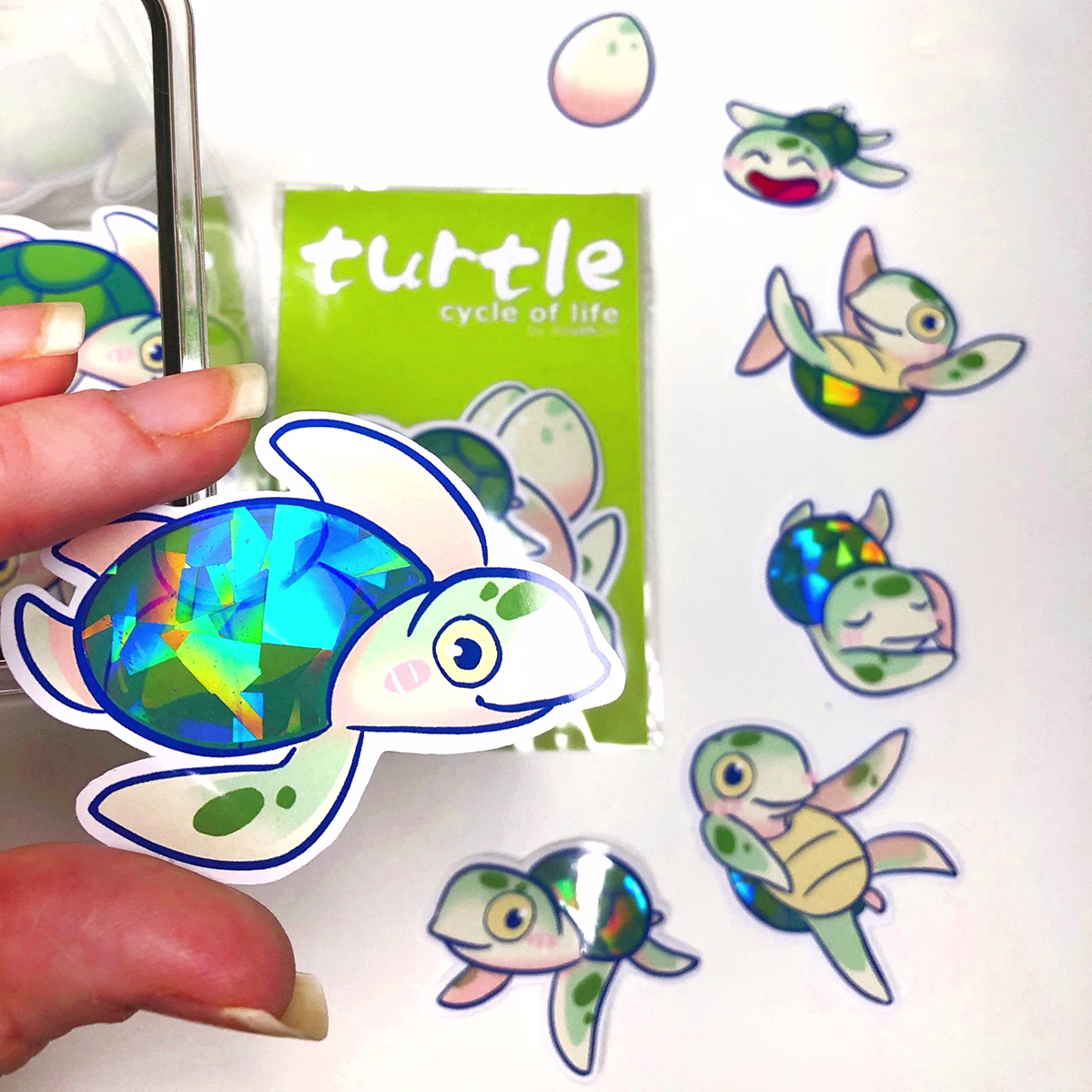 HOLOstickers - PACK4 CycleOfLife - Image 7
