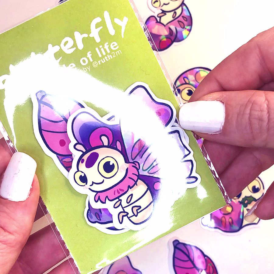HOLOstickers - PACK4 CycleOfLife - Image 3