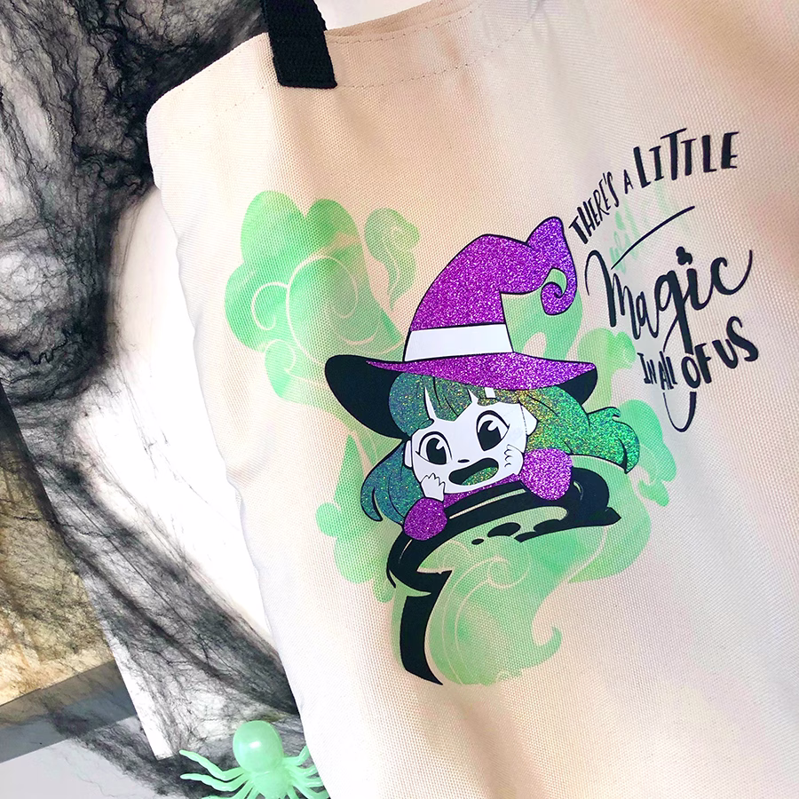 witchTOTEBAG - un halloween kawaii - Image 3