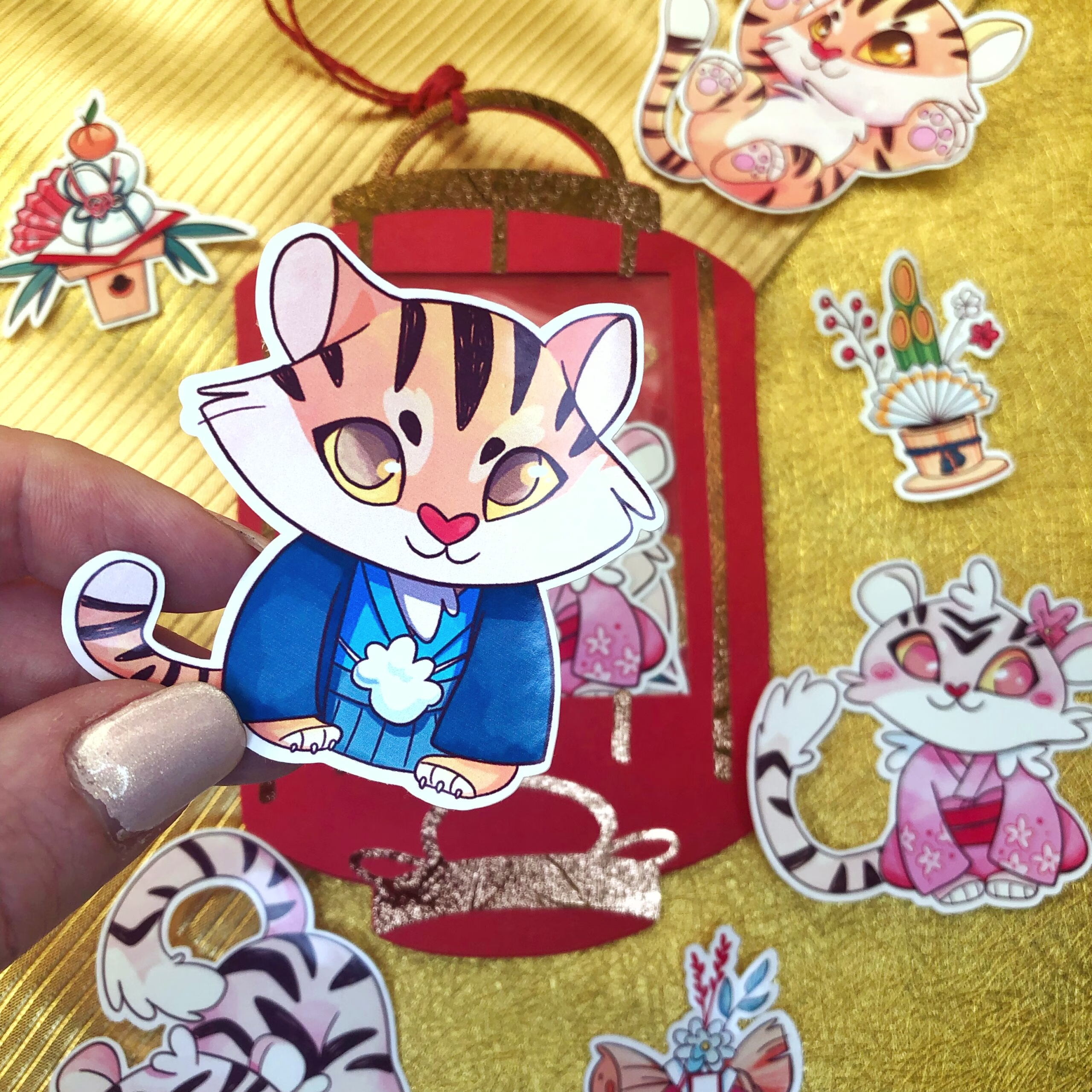 stickers AÑO DEL TIGRE - Image 2